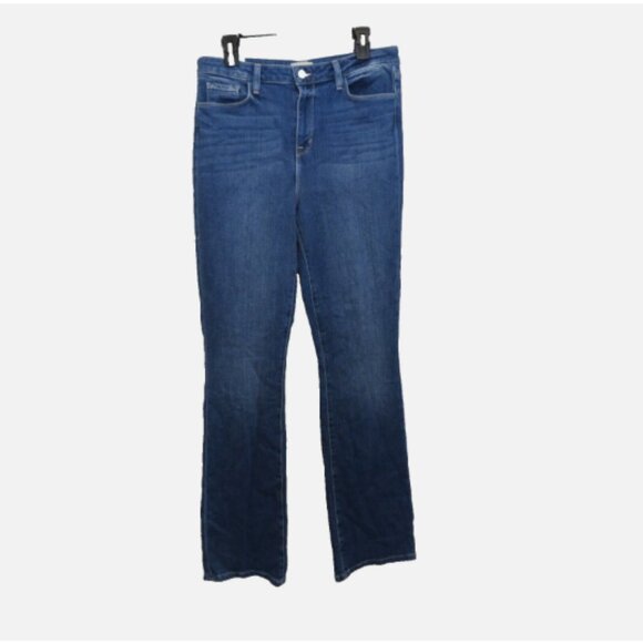 L'Agence Size 31 Oriana High Rise Straight Jeans NEW - Picture 1 of 5